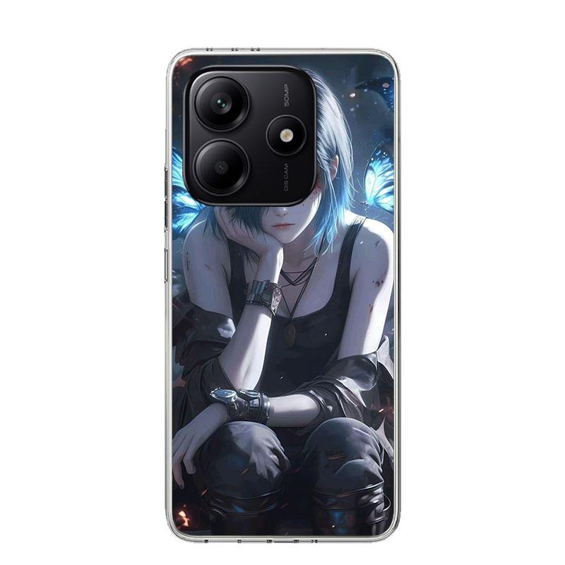 G-Ghoul Tokyo Touka Kirishima Phone Case For Xiaomi Redmi Note 15 14 13 12S 12 Pro Plus 11S 11E 11 11T 10S 10 Art Soft Pattern C