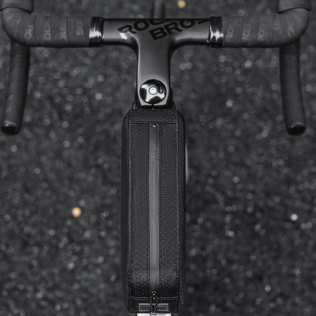 Frame-mounted bicycle bag 0.9l - black