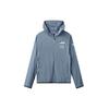 Athletics Logo Casual Sports Knitted Hooded Jacket Men Jackets Iron-Blue A11M121502F-DB