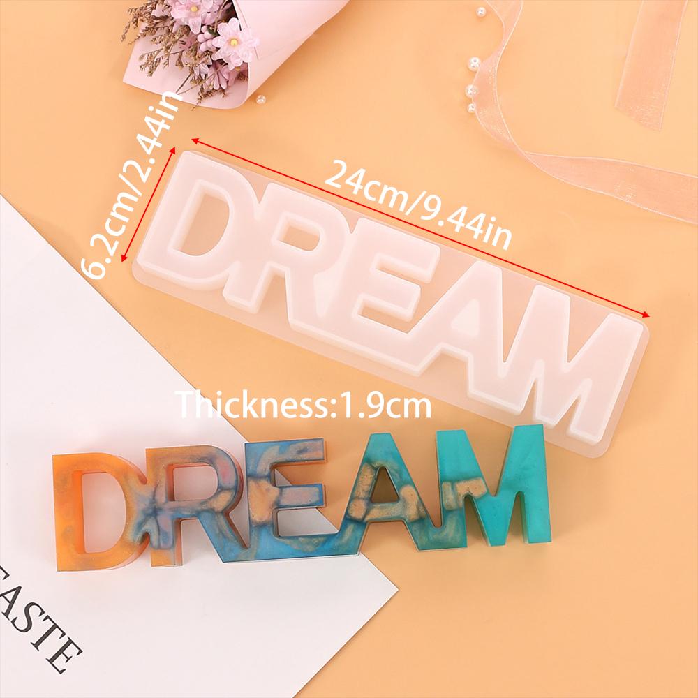 Home Love Silicone Mold Letters Epoxy Resin Mould for DIY Resin Crafts Casting Molds Home Decoration Jewelry Making Tool