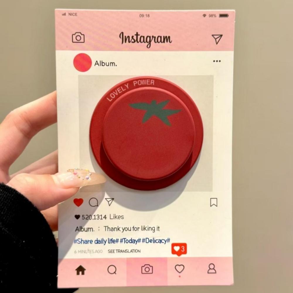 

Корейский Милый Мультяшный Магнитный Держатель Томат Griptok Griptok Подставка-Держатель для Телефона Поддержка для IPhone 15 для Pad Magsafe Smart Tok