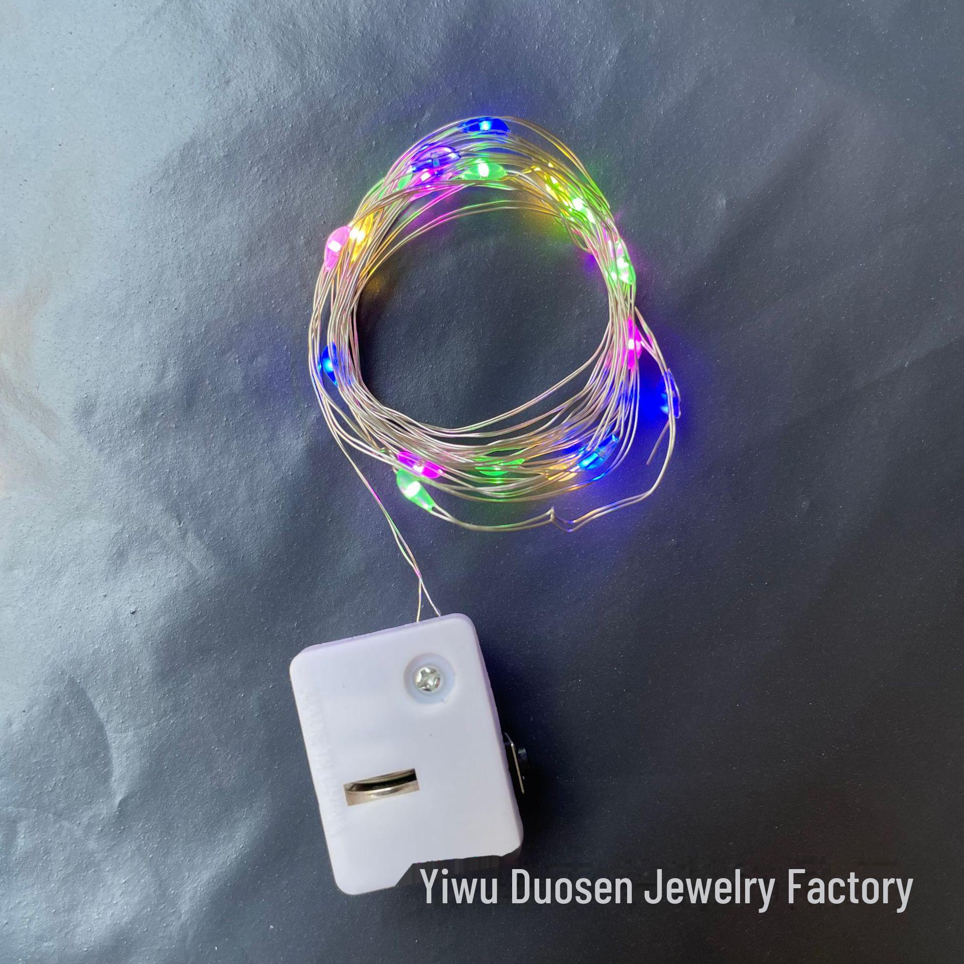 

Светодиодная гирлянда на батарейках винтового типа: Красочная трехскоростная гирлянда и украшения 3m 30 Lights Individually Packed