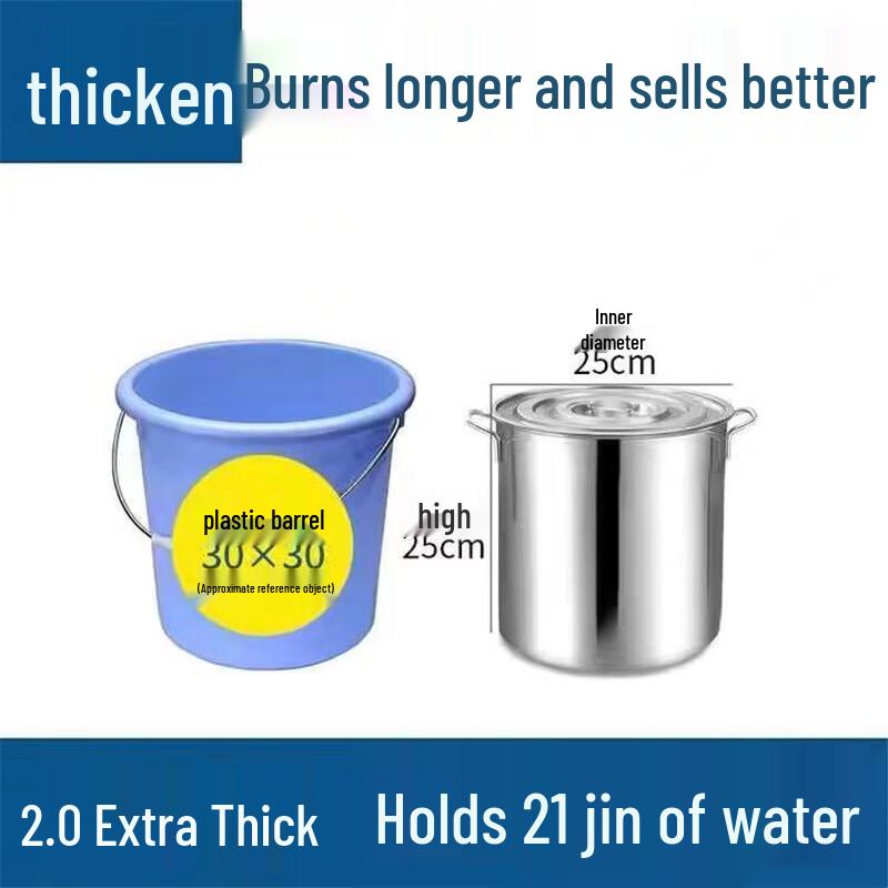 Stainless Steel Portable Multi-purpose Bucket