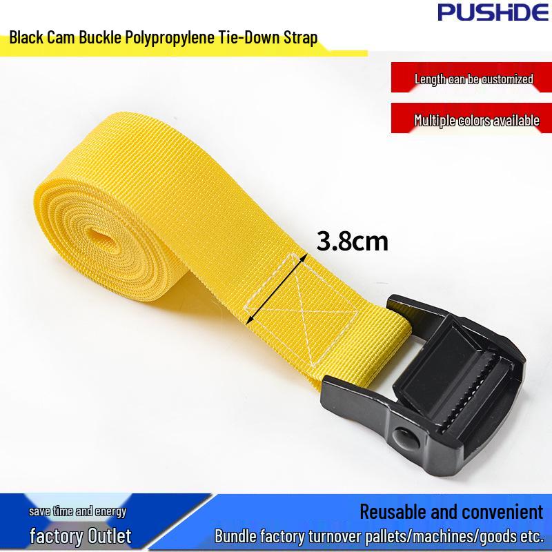 Zinc Alloy Cam Buckle Polypropylene Strap for Cargo Tie-Down