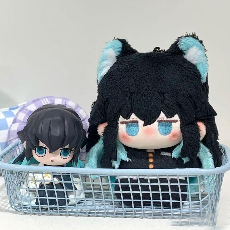 Demon Slayer Tokito Muichiro Plush Toy 10cm Cotton Doll For Teens Collectors Gift