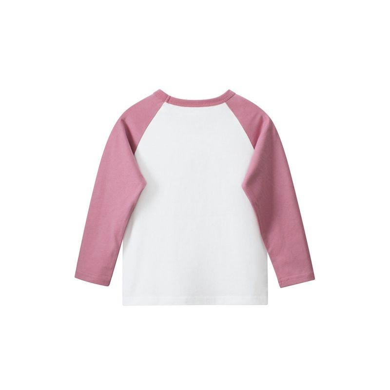27home Children's Clothing Spring and Autumn Babies' Long Sleeve T-shirt Girl Bunny Bottoming Shirt Baby Girl Pure Cotton Clothes