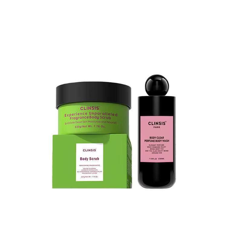 

CLINSIS Paris Girl Shower Gel & Exfoliating Scrub Set