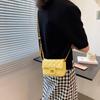 New bag women's 2025 high-end autumn and winter retro versatile women's chain single shoulder crossbody small square bag