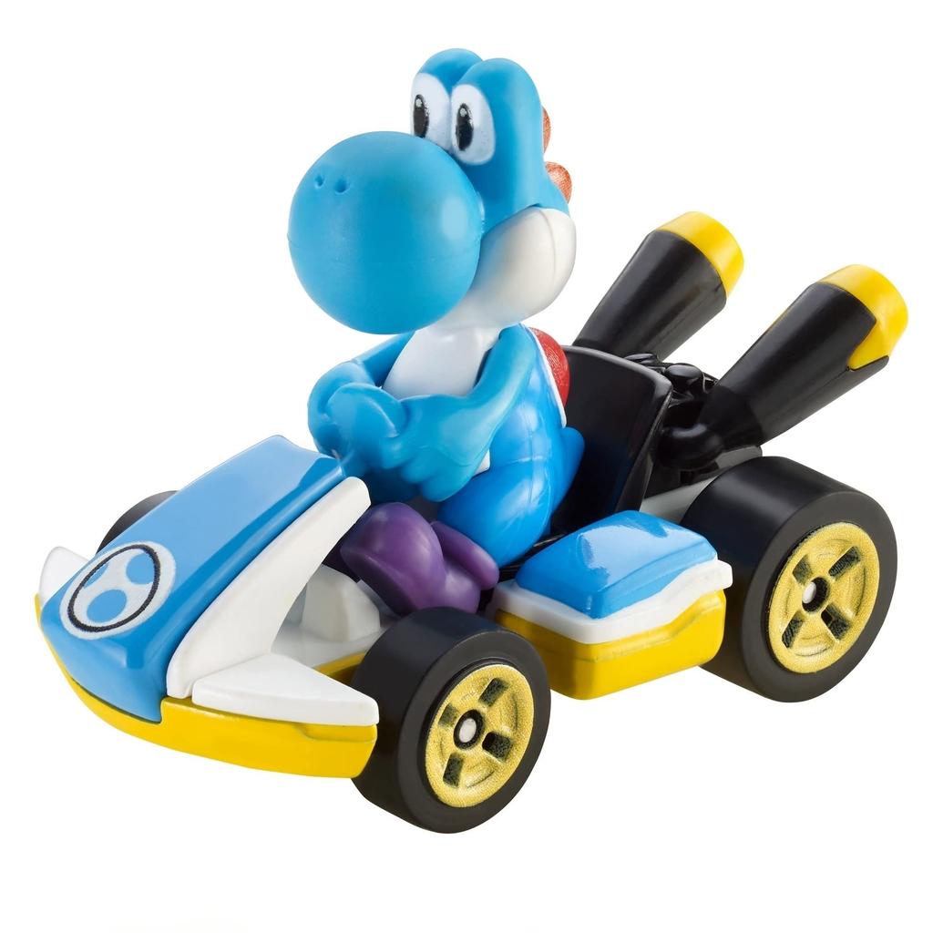 Hot Wheels HW Mario Kart Mattel Yoshi Blue