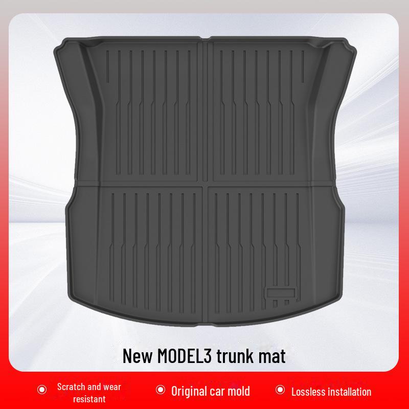 

Tesla Model 3 2024 Водонепроницаемый двухслойный коврик TPE
