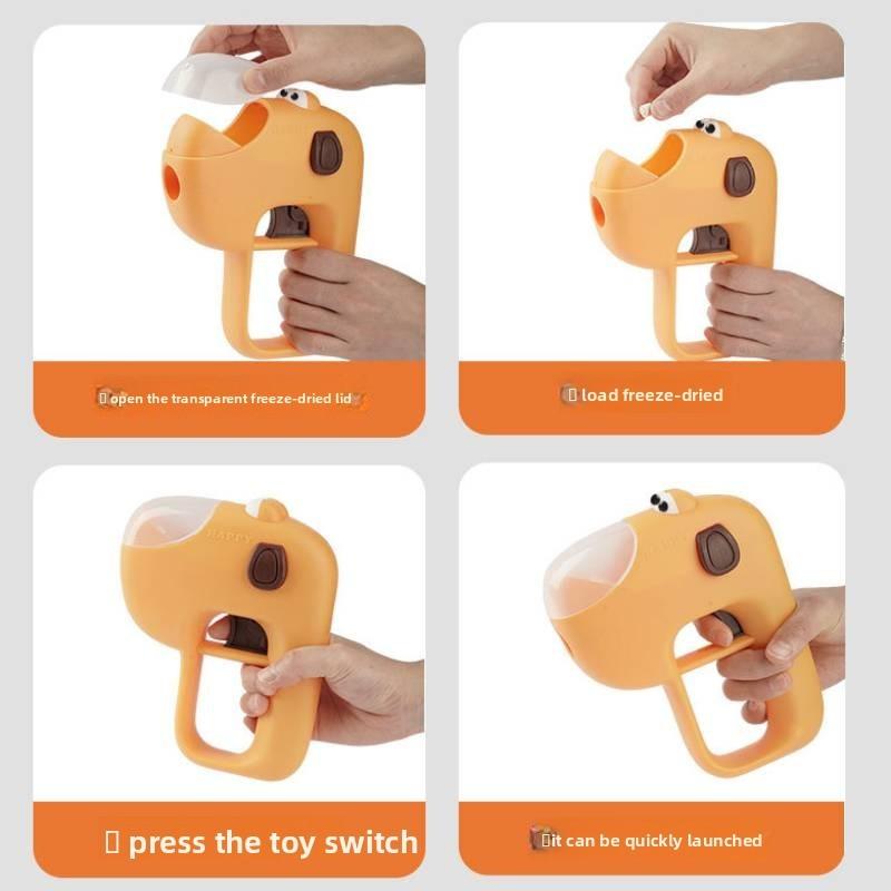 Pet Food Dispenser Toy With Leakfeeding Function For Cats And Dogs