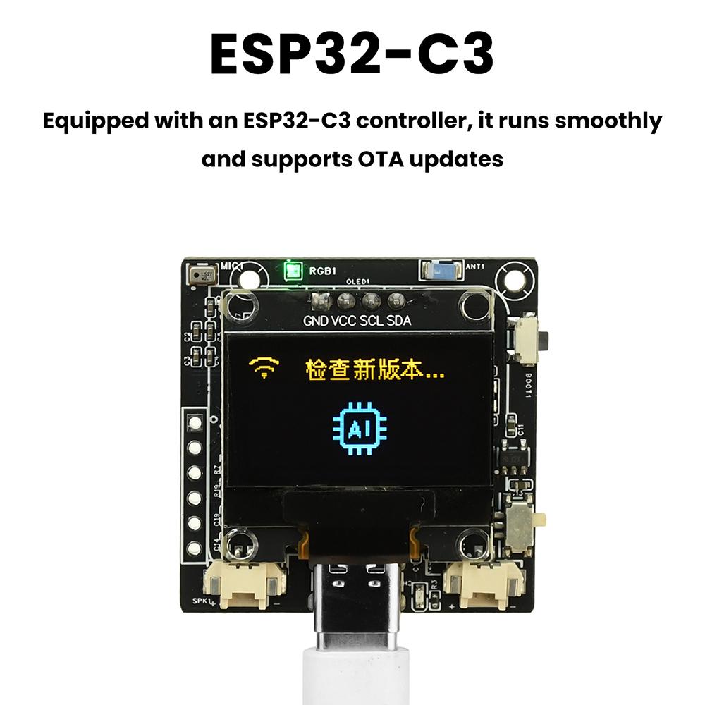 ESP32-C3 voice chat module Xiaozhi AI artificial intelligence development board Intelligent Voice Dialogue Module Type C interfa