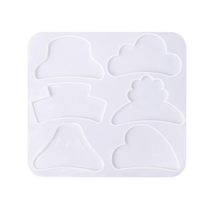 Shark Hairpin Silicone Mold Headdress Hair Pin Decorative Casting Mold Headwear Mold DIY Craft Jewelry Making Supplies
