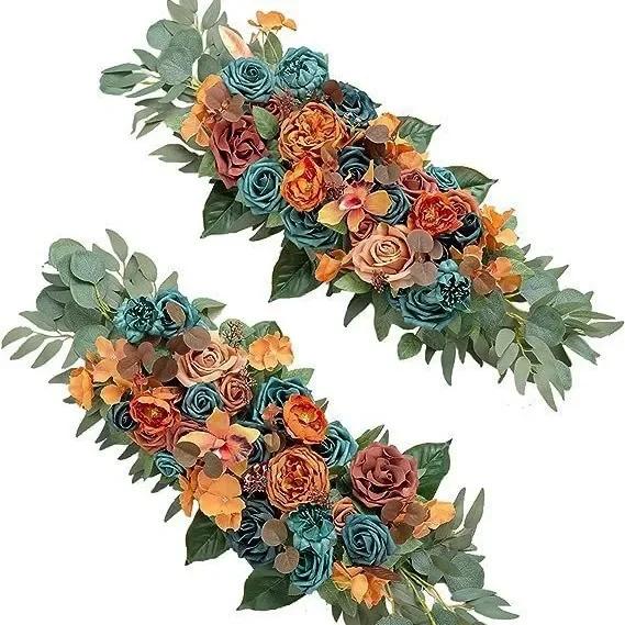 75 cm Künstliche Blume Hochzeitsbogen Blume Willkommens-Türsturz Blume Weinparty Esstisch Blumendekoration