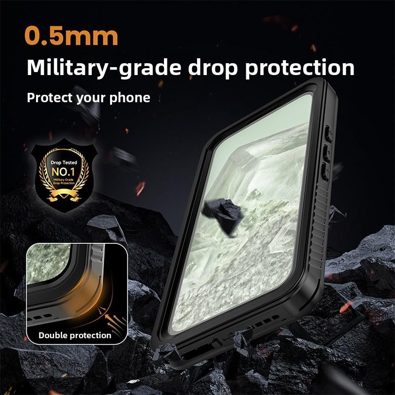 For Pixel Google 8a Waterproof Shockproof 360 Full Body Cover Case Supplies