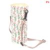 Fashion Cup Storage Bag Cotton Linen Cup Cover Canvas Water Cup Bag Portable Shoulder Bottle Cover Bag Tea Cup Holders