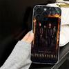 Babaite Supernatural SPN Case for iPhone 13 12 Mini 11 Pro Max Soft Phone Cover X XS XR 7 SE 8 Plus 6 6S 5 5S Silicone Black Cap