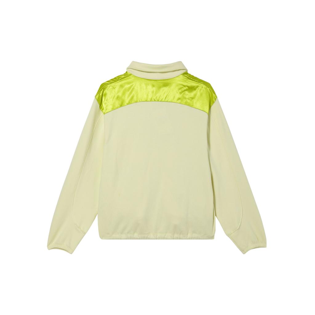 Nike Dri-Fit Swoosh American Brand Logo Quick-Dry Comfortable Casual Color-Blocked Half-Zip Sweatshirt Women sweatshirt Vibrant-Orange Teal FQ6026-751