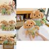 Adorable 35cm 45cm Flower Forest Poodle Plush Toy Soft Doll Gift For Kids