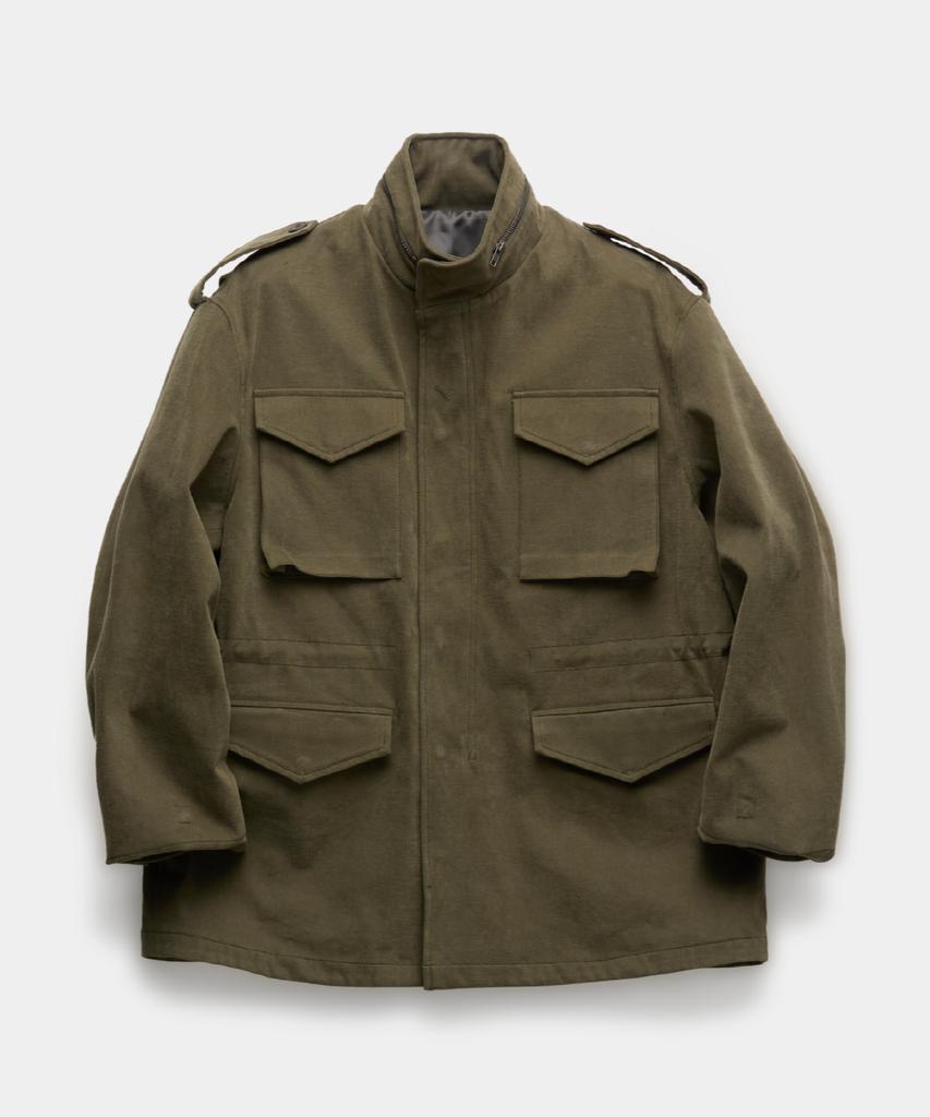 Coor Washed Cotton M-65 Jacket (Washed Khaki)