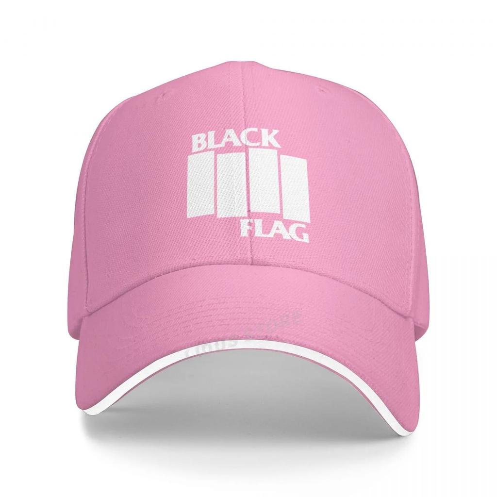 BLACK FLAG Czysty Punk Rockowy Zespół Czapka z Daszkiem Letnia Męska Hip Hopowa Czapka 100% Bawełna Unisex Regulowana Czapka Black Flag
