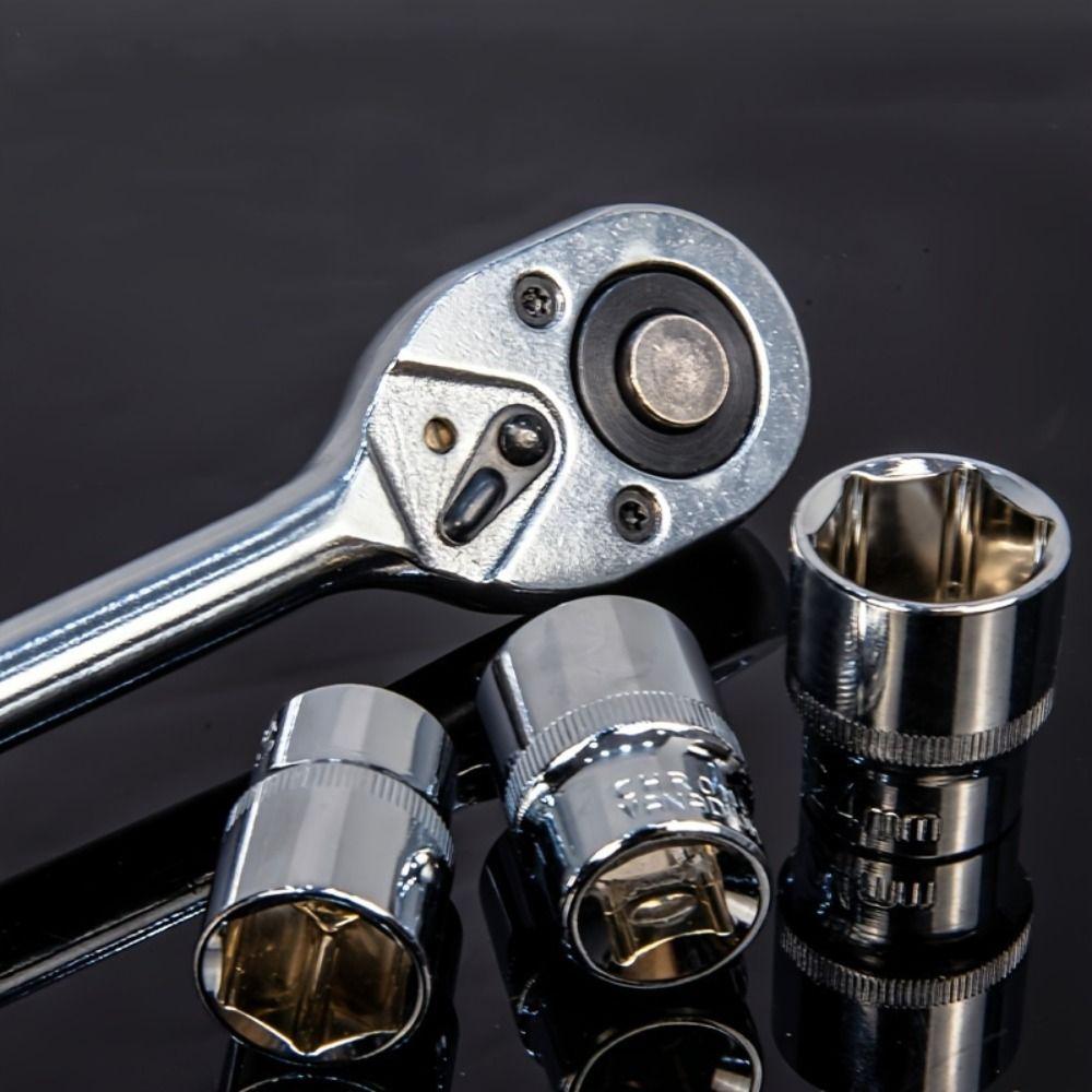 12Pcs/Set 4-13mm 1/4"Drive Wrench Tool Kit Quick Release Automotive Repair Tool Set  Car