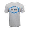 T-SHIRT GRIS RVCA HAWAII ISLAND POUR HOMME