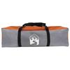 Instant Tent with Roof Grey and Orange 305 x 215 x 140 cm