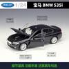 WELLY 1:24 BMW 535i Limousine Legierung Druckguss Modellauto - Offiziell Lizenziertes Luxusauto mit zu öffnenden Türen Sammler-Display Geschenk