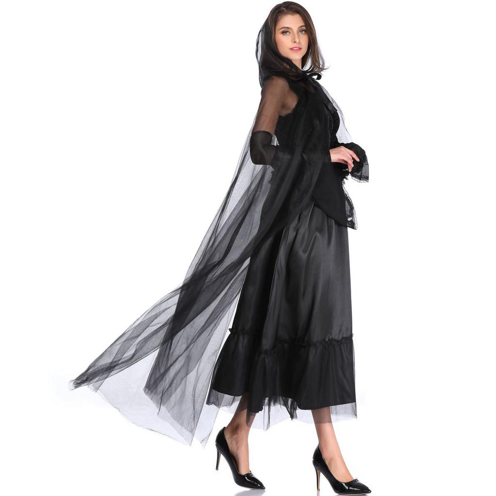 Plus Size Hellside Bride, Halloween Witch Costume, Playing Vampire Witch Costume Wizard Costume