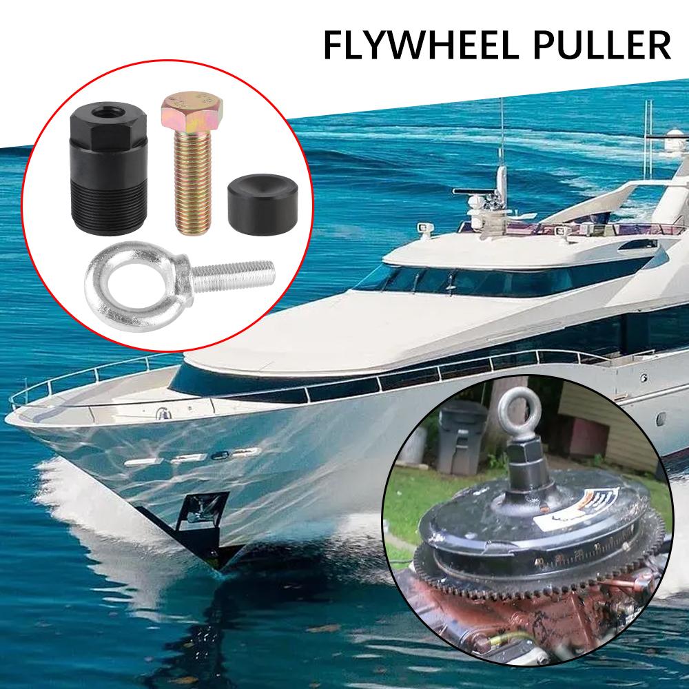 Lift Ring Removal Tool Flywheel Puller For Mercury Mariner 91-849154T1 Flywheel Outboard Lift Ring Kit BTD028 1 1/2"-16
