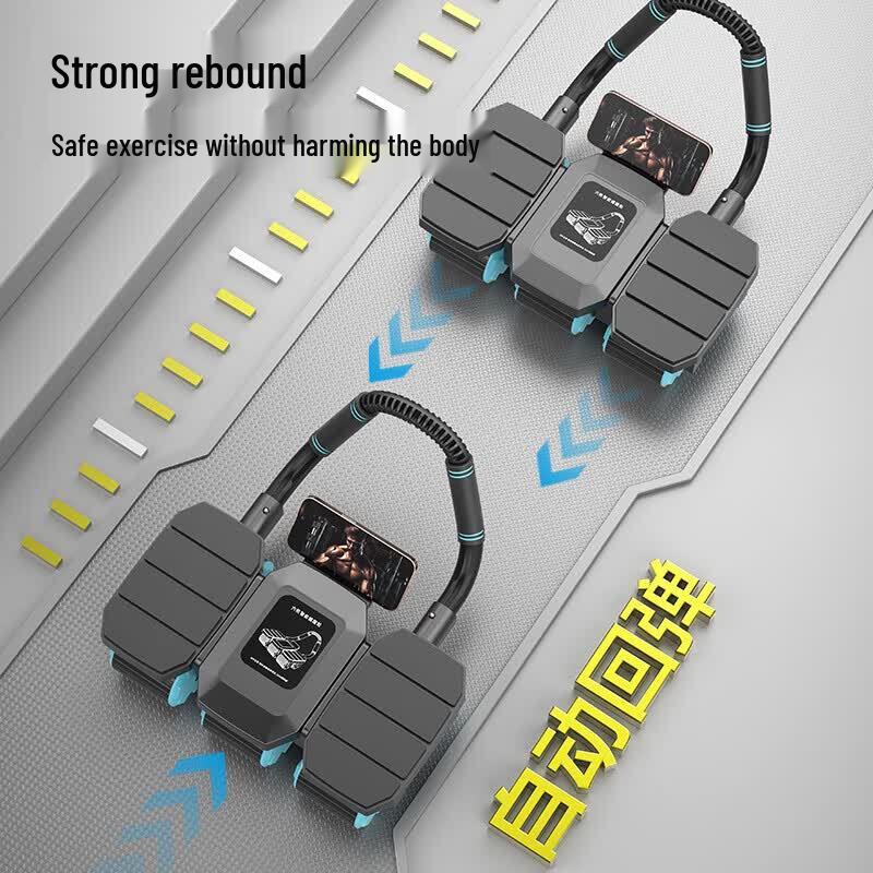 Quyoubang 6-Wheel Smart Rebound Abdominal Roller
