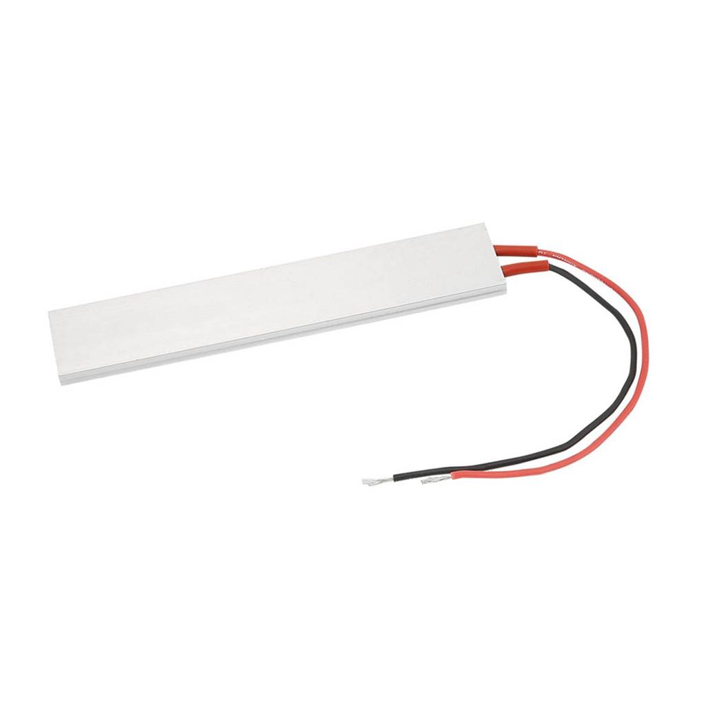 150*28,5mm Aluminiumgehäuse PTC Heizelementplatte Thermostatischer Heizkörper(12V 70 Grad Celsius )