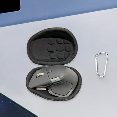 Estojo para Mouse Sem Fio para Logitech MX Master 3S /4 EVA Casca Dura à Prova de Choque à Prova de Poeira com Zíper Organizador de Mouse para Jogos Bolsa Protetora para Viagem