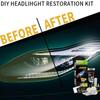 Headlight Polishing Kit Heavy Duty Headlight Restoration Kit Car Headlight Glass Scratch Renovation Tool Includes Masking Tape