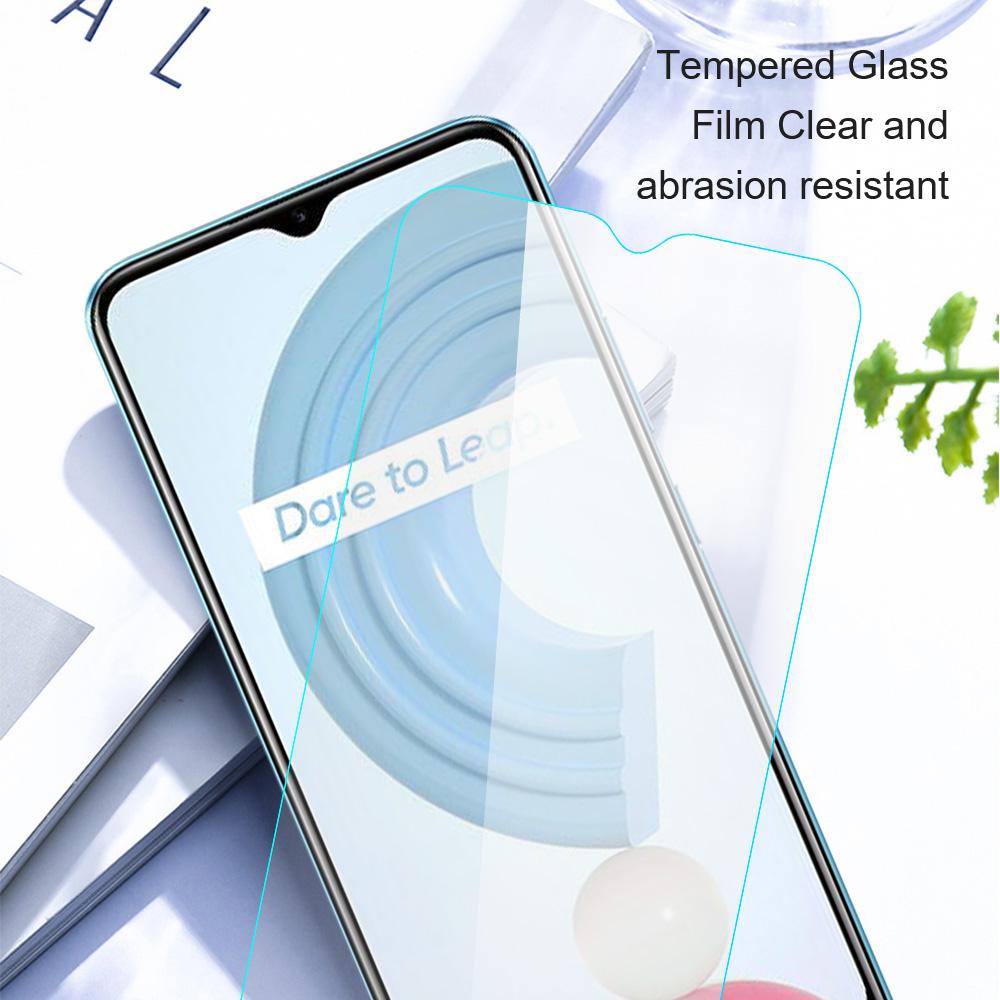 AMORUS For Realme C65 4G Screen Protector High Aluminum-silicon Glass Anti-explosion Film