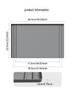 Silicone Anti-Fouling Waterproof Sink and Cabinet Mat, 34x22