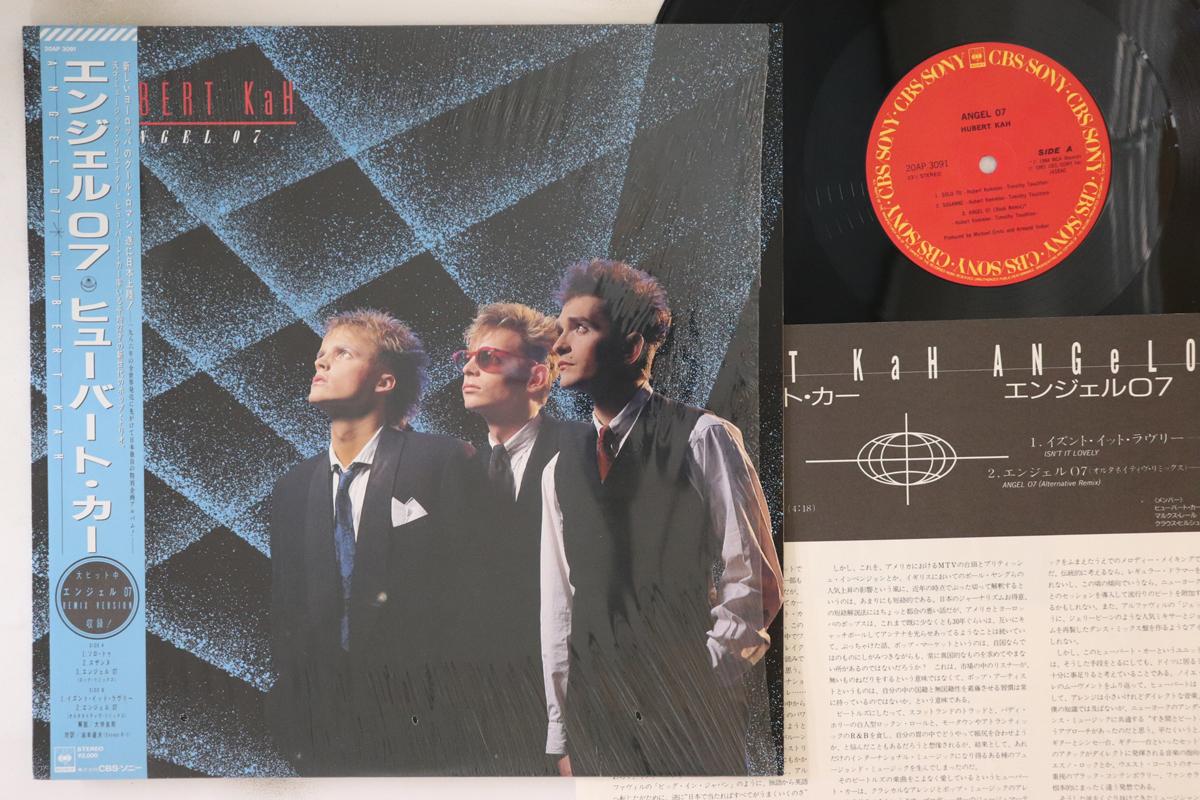 

12inch Record HUBERT KAH - Angel 07 20AP3091 CBS SONY 1985 Japan Obi Rock Used