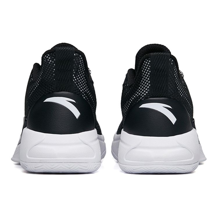Anta Men Professional Racing Running Shoes Black White 112231603-3