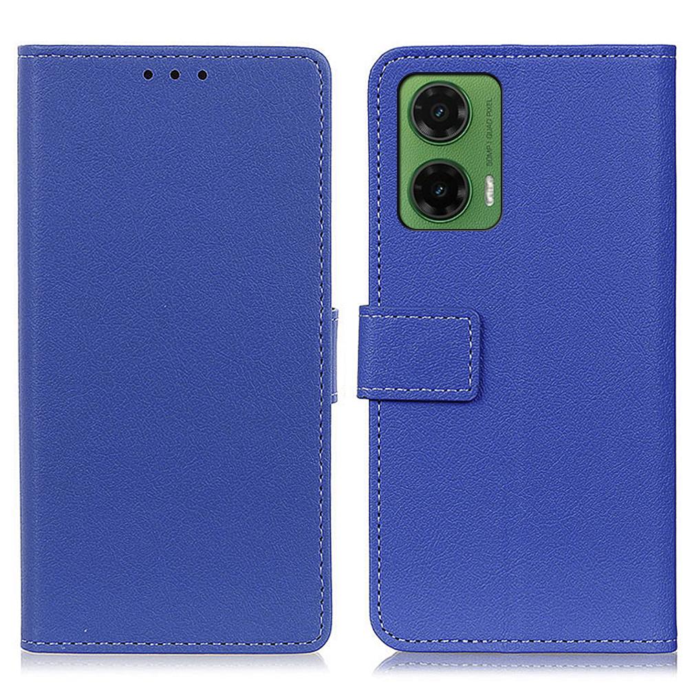 

For Motorola Moto G35 5G Case PU Leather Stand Wallet Phone Cover B