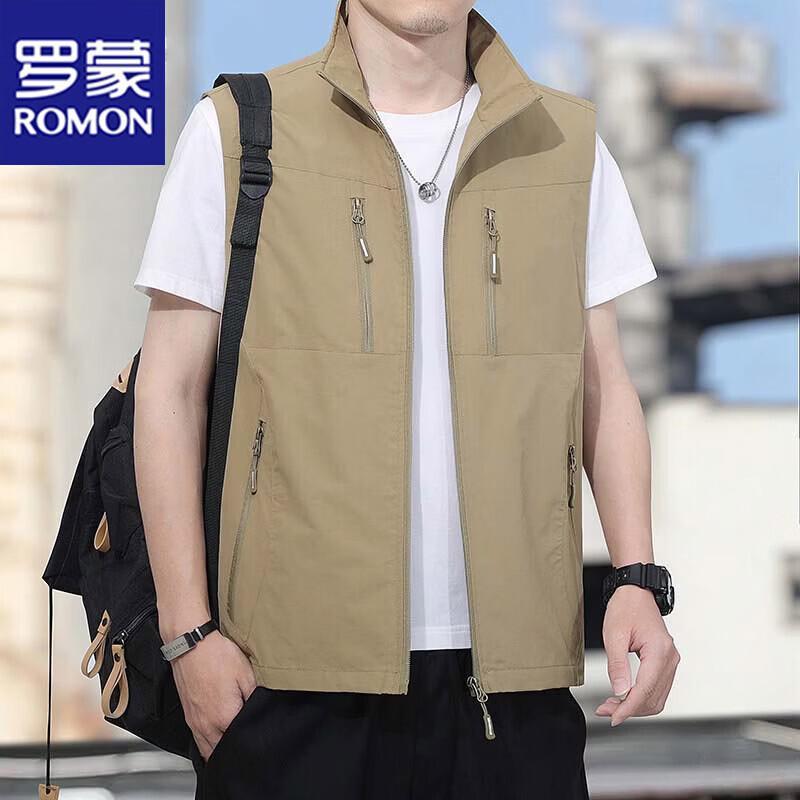 ROMON Men s Multi-Pocket Outdoor Vest XL