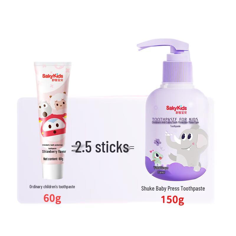 Shuke+ Children s Fluoride Toothpaste - Strawberry