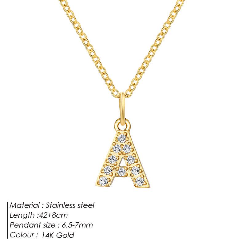 

улица. Женское ожерелье-подвеска Delan с бриллиантовой буквой и цепочкой-змейкой T
