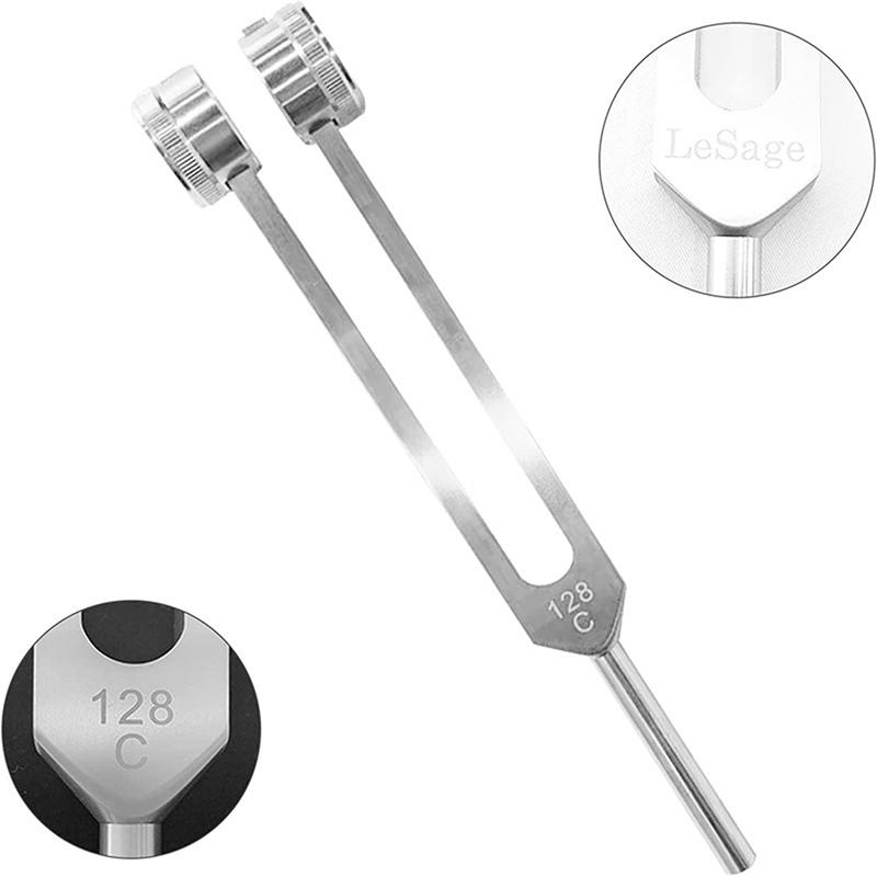 128 Hz Stämgaffel Viktad Bio-akustisk Stämgaffel För Terapi 128 Hz Akustisk Reglage Stämgaffel