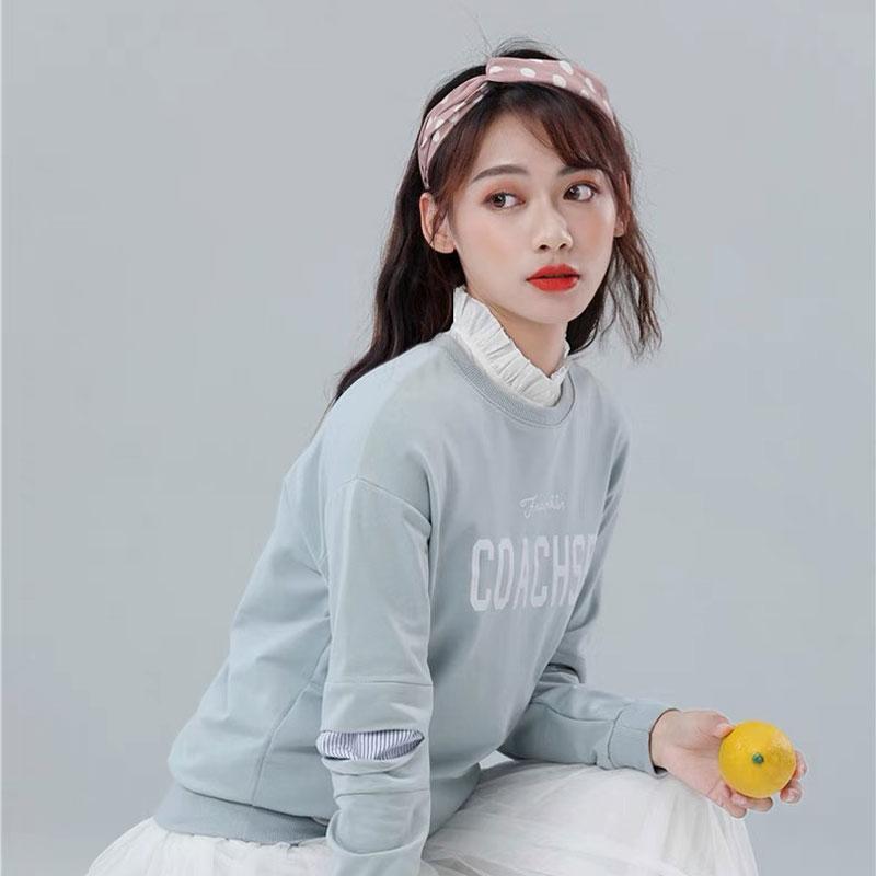 Fakes Collar Shirts for Women Detachable Collar Dickey Collar Breathable Cotton Ruffled Collar for Women Girls