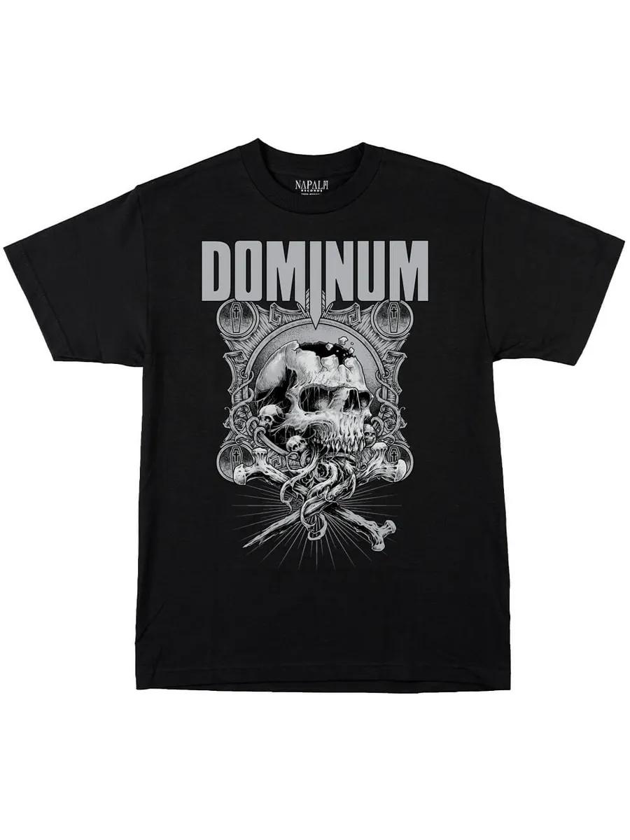 

Men s DOMINUM Graphic T-Shirt, 100% Cotton Crew Neck Short Sleeve Tee, Casual Summer Top for Daily Wear and Gift 4XL