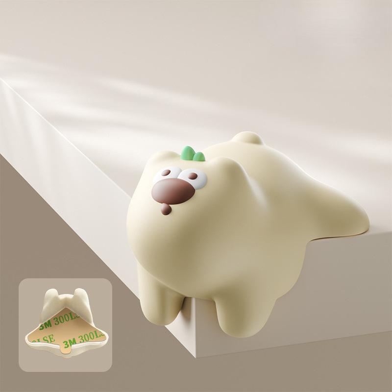 4pcs, Table Corner Anti-collision Sticker, Silicone, Window Table Edge Wrapping, Soft Corner Anti-collision Cover, Cartoon Anti-collision Cover, Soft
