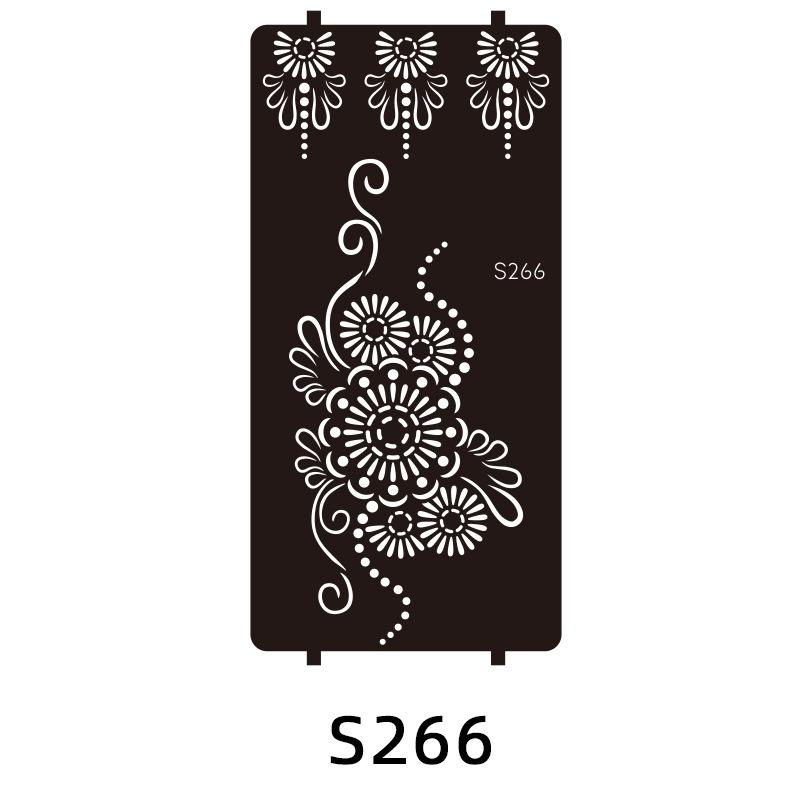 Indian Hannah Tattoo Template Tattoo Hand Drawn Template Juice Tattoo Sticker Painted Hennatattoo