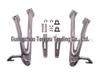Motorcycle Modification Accessory: GSXR600 2006-2007 Rear Footrest Bracket Triangle Plate