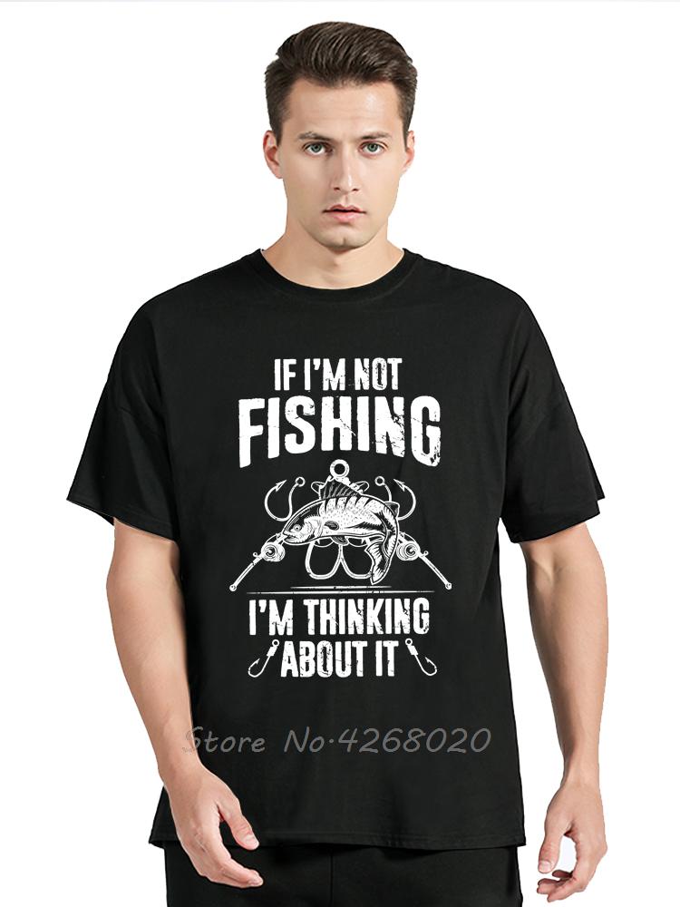 Dad Fishing Tshirt Mens Clothing Oversized Tshirt I Do In My Spare Time Cotton Tshirt Fish Fisherman Fitness T Shirt Tops